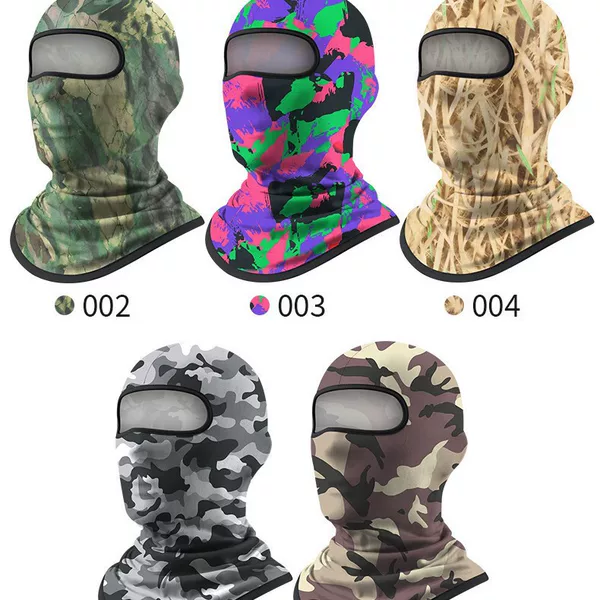Outdoor sports sun protection fishing pullover cap men's bicycle hood mask thin windproof dustproof women's mask riding cap
