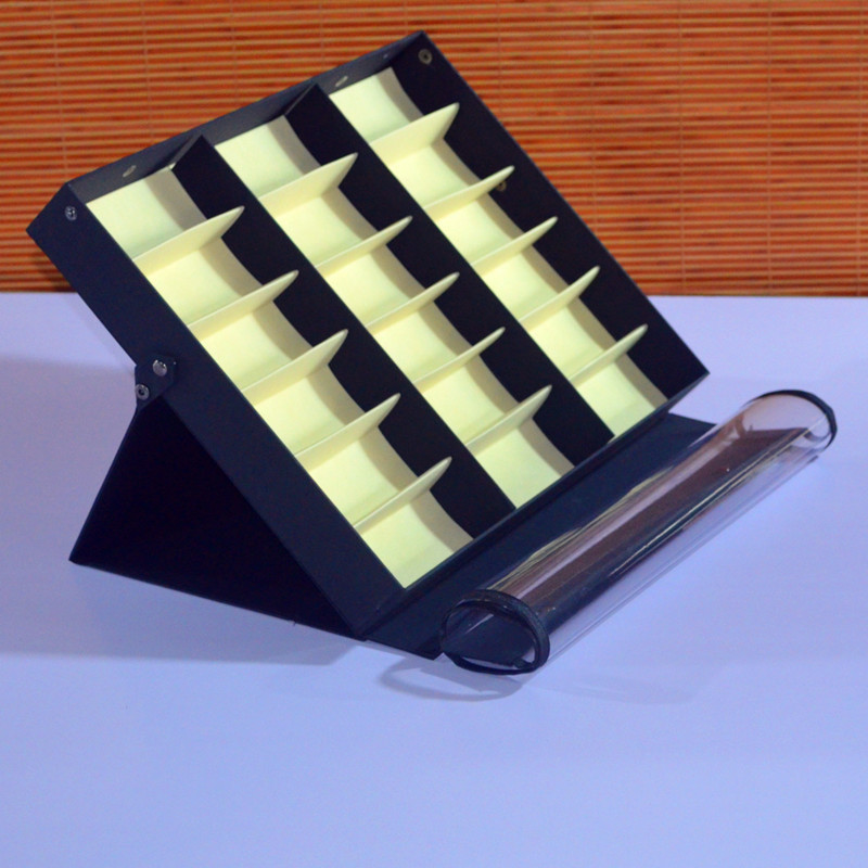 Caja de exhibición de gafas directas de fábrica 18 gafas multifuncionales caja de exhibición de gafas de sol caja de exhibición
