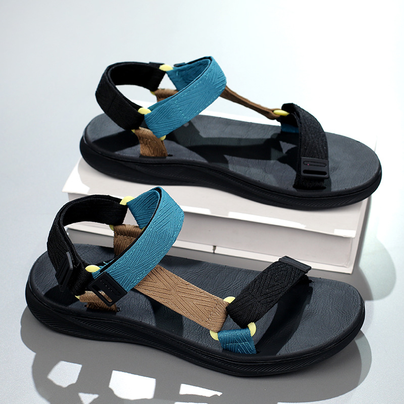 2025 Cross-border Foreign Trade Style Vietnam Sandals New Summer Men's Beach Shoes EVA Soft Sole Outdoor Men's Sandals