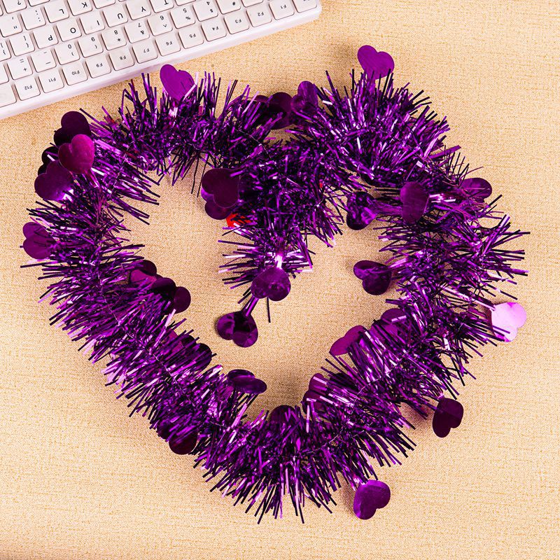 Venta al por mayor de bodas y fiestas de Navidad decoración de eventos estrella de cinco puntas cinta de color flor de hierba tira de color 2 metros envío gratis