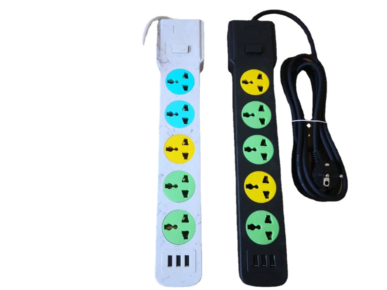 Enchufe de exportación de comercio exterior con USB hogar multi-funcional estándar británico estándar europeo fila enchufe poroso con interruptor socket Placa de cableado