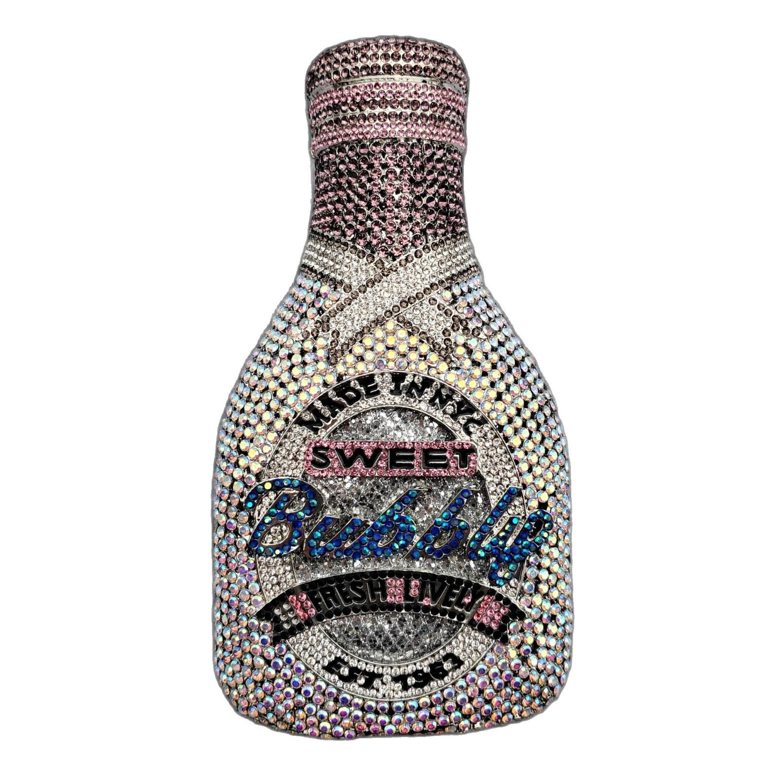 Bottlecrystalpurse nueva botella de champán bolsas de cena de diamantes bolsas de mano de mujer botella de vino bolsas de cena