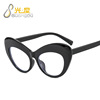 Ultra light glasses, European style, cat's eye, wholesale