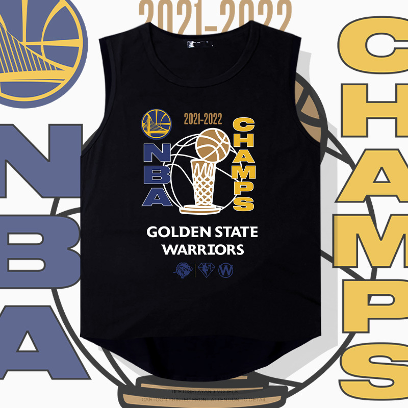 Crown warrior army printed summer arc vest men's basketball sports loose trendy sleeveless top