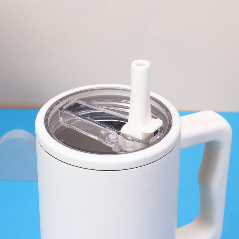 Transfronterizo 304 taza de acero inoxidable 40oz taza de automóvil aislamiento de doble capa aislamiento de frío plegable hielo taza al por mayor