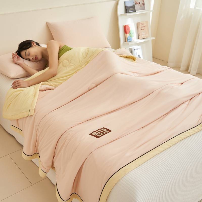 시원한 여름 퀼트 - 요요핑크