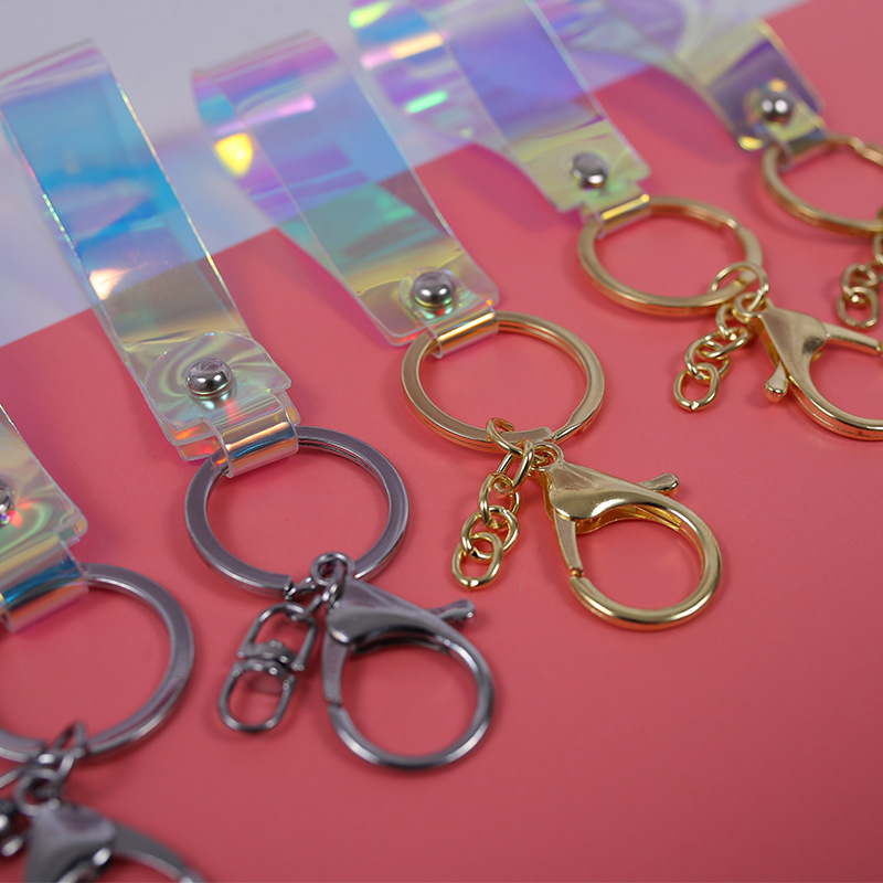 Selling Colorful Leather Lobster clasp gift Key ring originality Bag Pendant Key buckle gift wholesale customized