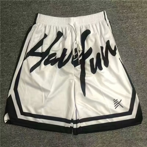 American style sport basketball shorts trendy retro knee-length training five-pocket mid-rise pants for men and women loose quick-drying breathable