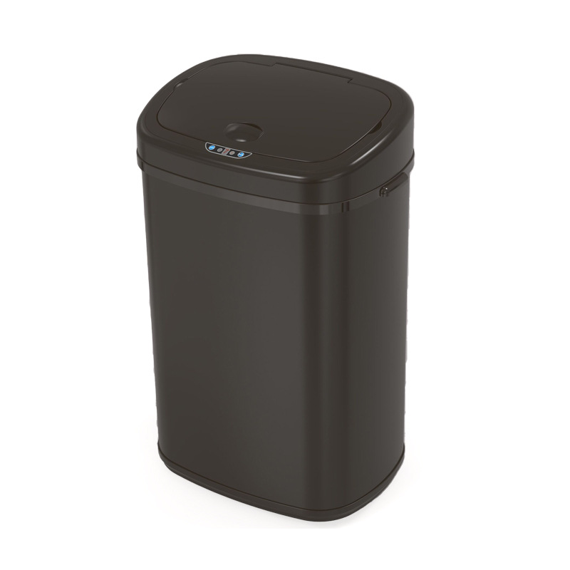 Basura de inducción de acero inoxidable inteligente 50L / 58L / 68L cocina automática de gran capacidad doméstica con cubierta para oficina