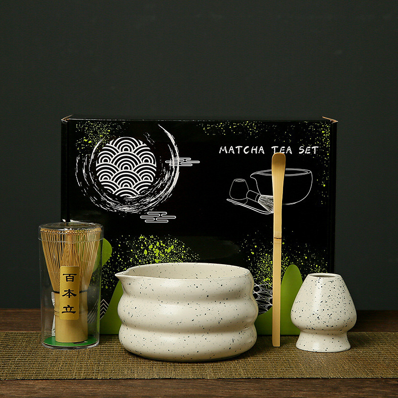 抹茶碗打抹茶宋代点茶工具陶瓷茶筅立搅拌器日式竹抹茶刷茶筅套装|undefined