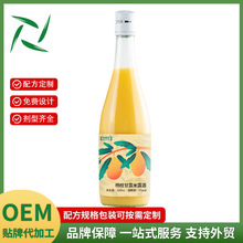 杨枝甘露米露酒OEM代工 500ml瓶装露酒批发低度微醺果味酒定