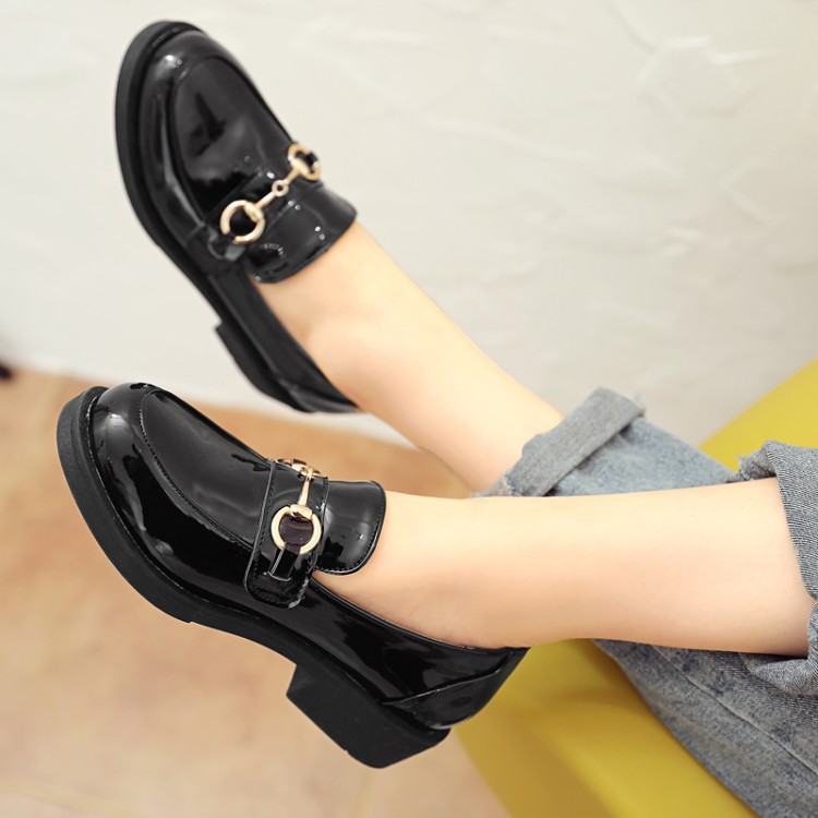 2023秋季单鞋女英伦复古流苏鞋大码40-48外贸跨境女鞋子