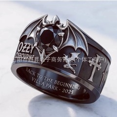跨境新品Ozzy Osbourne Commemorative Ring  奥兹·奥斯本纪念戒