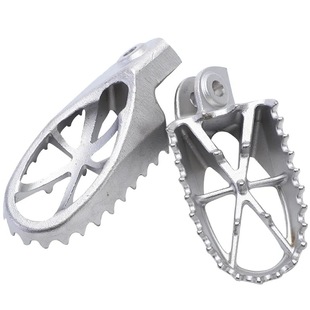 Off-road motorcycle stainless steel pedal CRF250 Harley 883 Zhenglin bosur cast steel pedal pedal