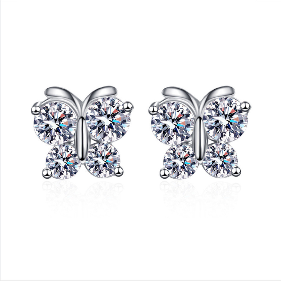 E24 butterfly earrings