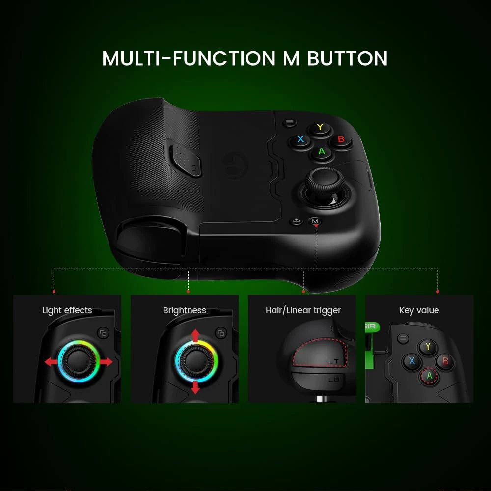 GameSir盖世小鸡 X4 Aileron Fantasy Butterfly Disassembled Bluetooth Wireless Gamepad XBOX Authorization