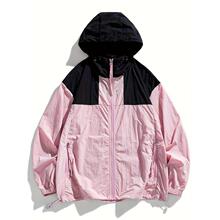 U 63434 Color Block Hooded Jacket ��H������ �W���羳