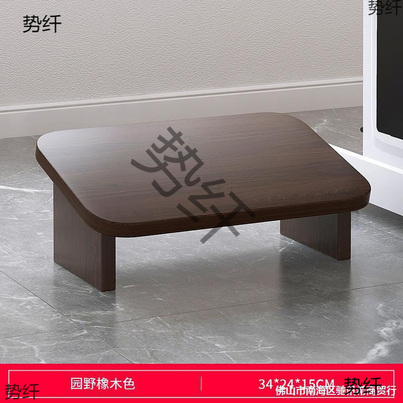 Wholesale Office Footstool Footrest Footstool Computer Desk Footrest Low Stool Solid Wood Sand