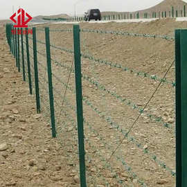 安平公路防护网厂家,巴里坤生态林镀塑网片,钢管铁丝围栏