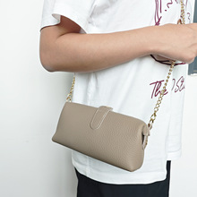 新款头层牛皮女士洗漱包可拆卸肩带真皮单肩包女居家出行一包多用