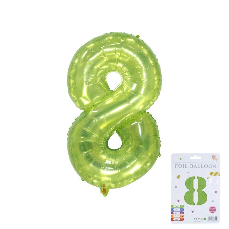 Tarjeta de papel de 32 pulgadas jalea de cristal digital globo de embalaje independiente fiesta de cumpleaños ambiente de vacaciones globo decorativo