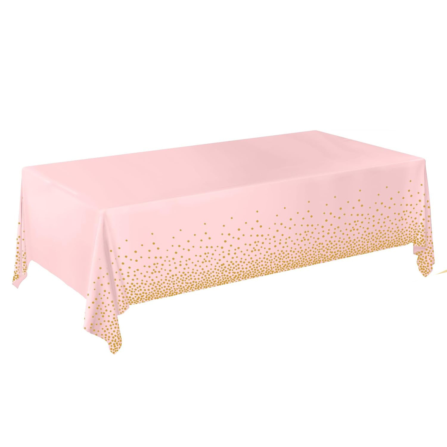 Transfronterizos puntos desechables impresión de fiesta decoración de mesa mesa de fiesta PE mesa de mesa de fiesta roja cena festiva