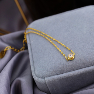 Golden fashionable adjustable bracelet stainless steel, 18 carat white gold, does not fade, simple and elegant design 2