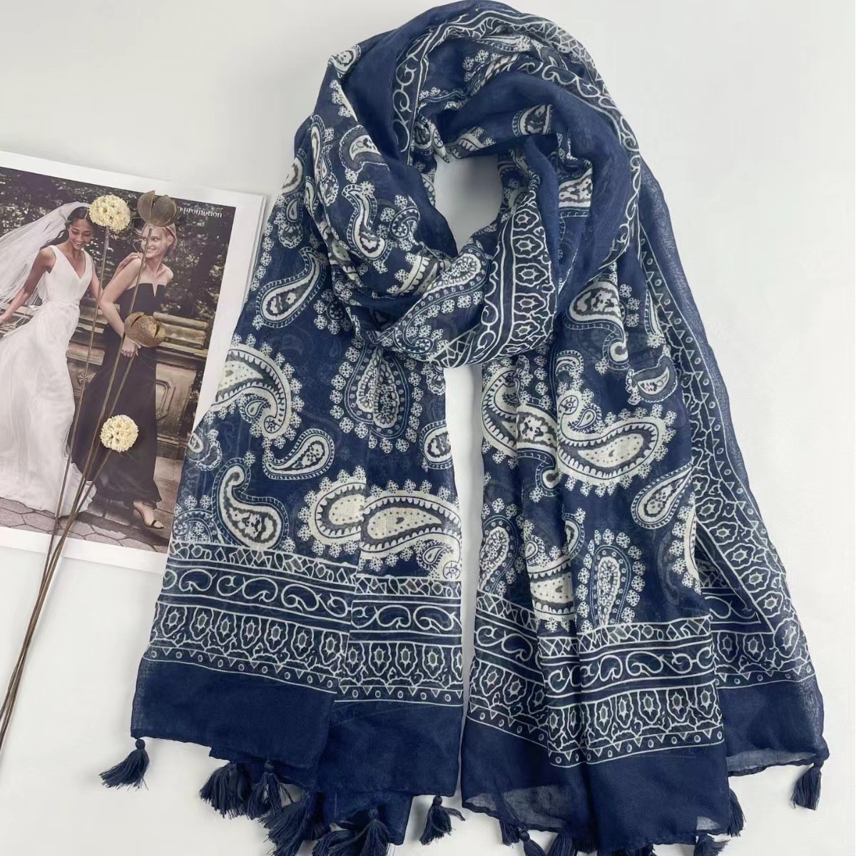 01 캐슈플라워 네이비