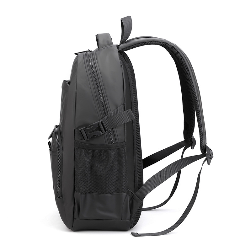 Mochila de nylon de los nuevos hombres mochila casual simple mochila estudiante ligero negocio de gran capacidad mochila de la computadora