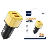 100W двойной C A быстрая зарядка мобильный телефон A C двухъястрый автомобильное зарядное устройство PD30 W автомобильное зарядное устройство универсальное зарядное устройство прикуриватель