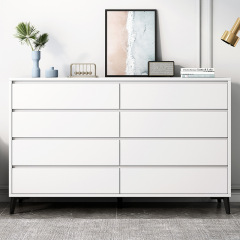 Modern Minimalist Five-Drawer Bedside Cabinet, Bedroom Storage Cabinet, Living Room Eight-Drawer Chest of Drawers, Storage Cabinet