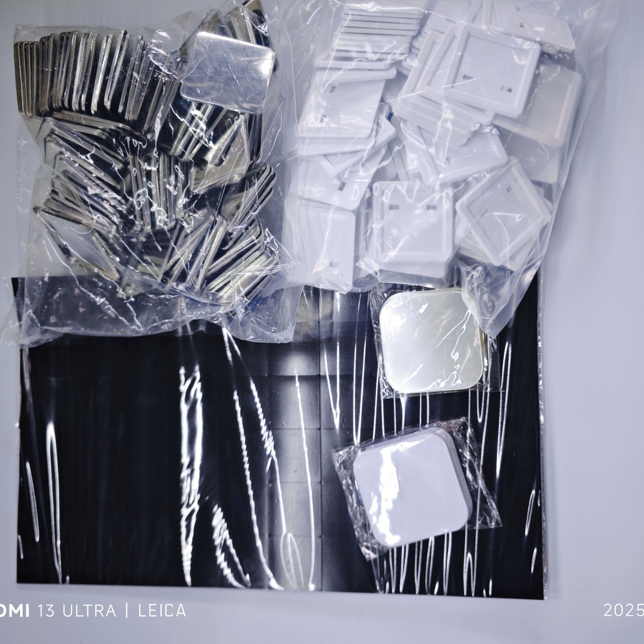 徽章机吧唧50*50方形耗材马口铁胸章耗材回形针荷兰针空白徽章批