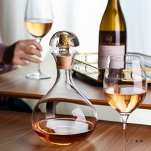 新款轻奢水晶玻璃醒酒器家用套装红酒杯醒酒壶红酒分酒器装饰酒瓶
