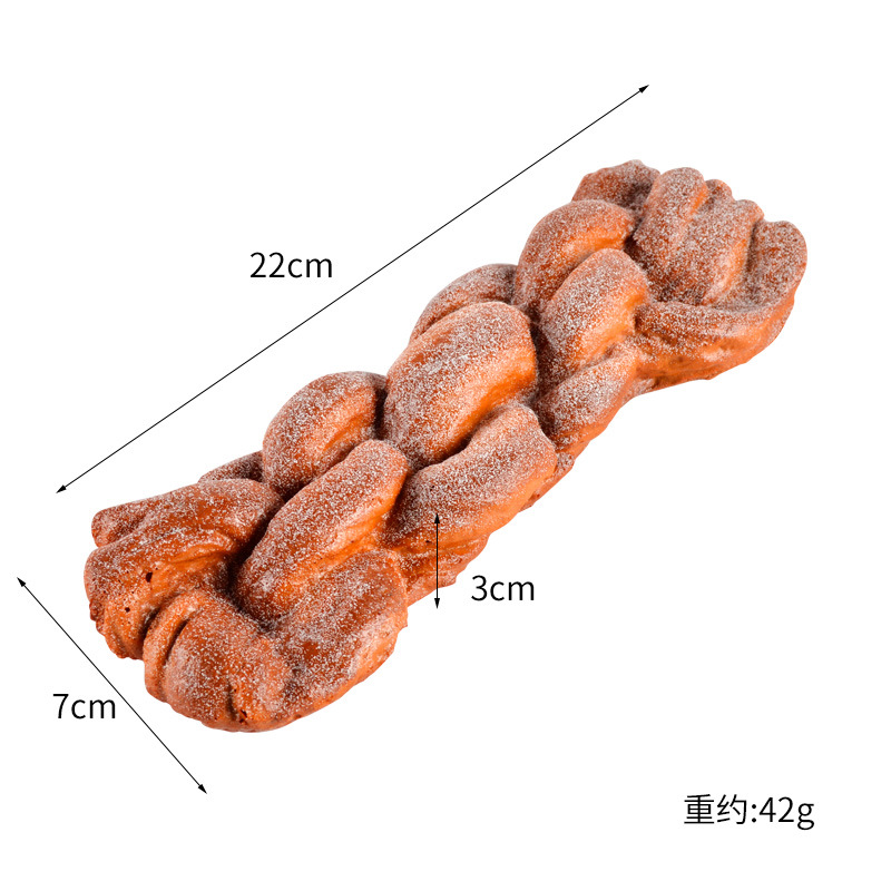 Entrega de una sola pieza PU falso pan decoración de la boda modelo de decoración de la habitación accesorios largo francés palo modelo de simulación de pan