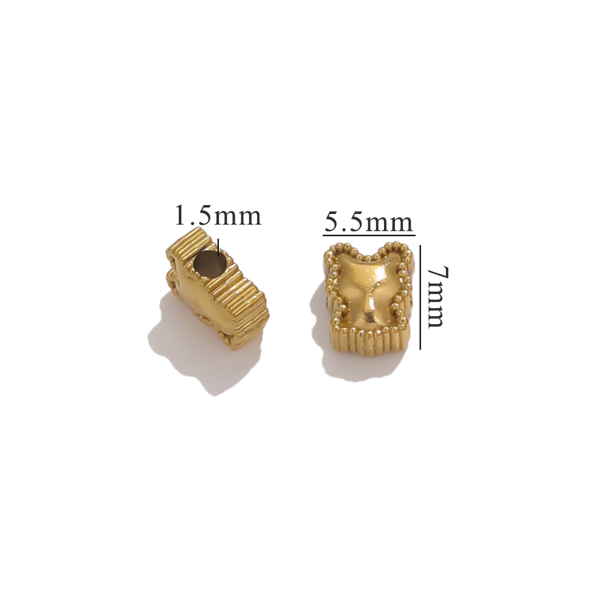 Oso puntiagudo - dorado