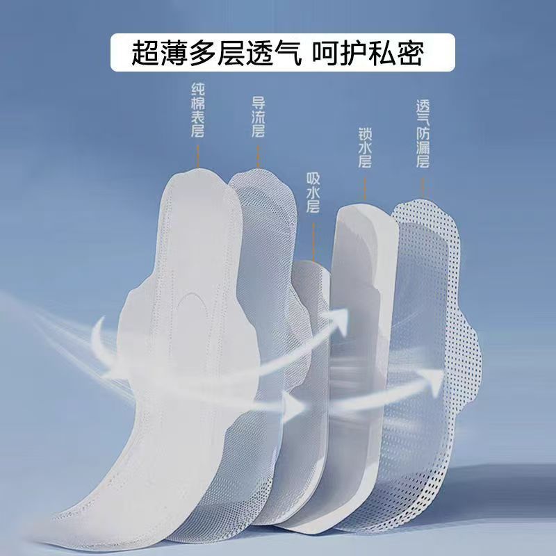 Huaxia Era 医療用生理用ナプキン 綿製 柔らかく肌に優しい 夜用医療用ケアパッド メーカー番号 290mm*8枚/|undefined