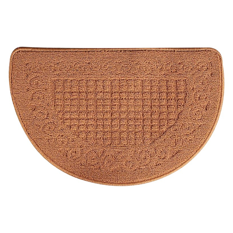 Nordic semicírculo alfombra al aire libre alfombra estera del pie lindo antideslizante baño estera absorbente alfombra de la puerta fábrica al por mayor