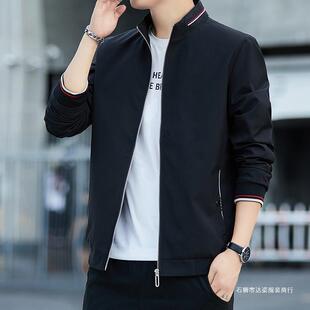 Cross-border manufacturers cross-border manufacturers cross-border manufacturers 2023 new autumn and winter casual loose stand collar men's one-piece delivery