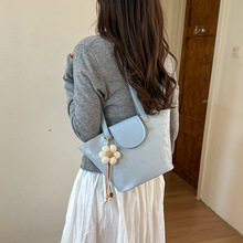 夏秋新款高级感手提菜篮子包包休闲百搭质感单肩通勤上学通勤包