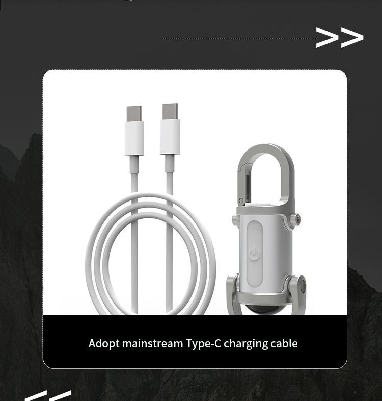 Waterproof Keychain Flashlight