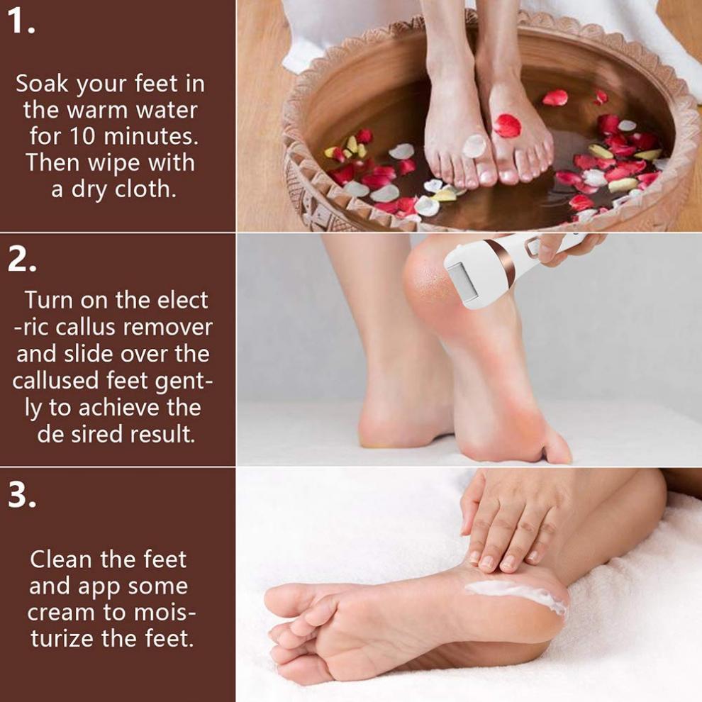 New Electric Foot Grinder Beauty Foot Peeling Machine USB Charging Beauty Pedicure Tool Feet Pedicure Dead Skin Callus Remover