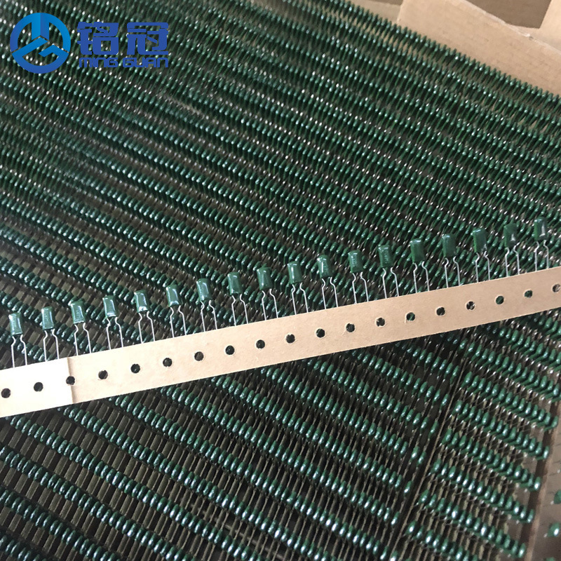 厂家现货供应CL11聚酯膜涤纶电容器 2J222J 630V222J 2200PF 编带