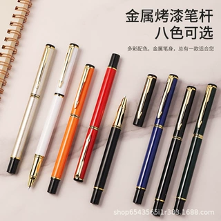 现货多色金属钢笔学生财务书写用笔 商务伴手礼品笔 厂家批发钢笔