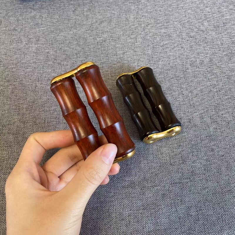 檀木減圧手のひらマッサージ器木製ローラー手捻りマッサージ器レジャー手のひら回転握力器|undefined