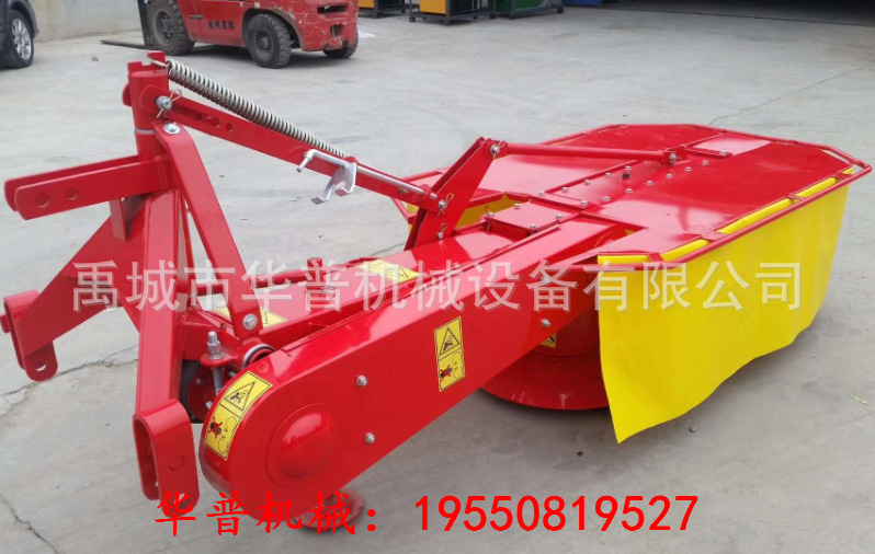 农用拖拉机带后置双圆盘割草机全自动牧草苜蓿收割机割草机配件