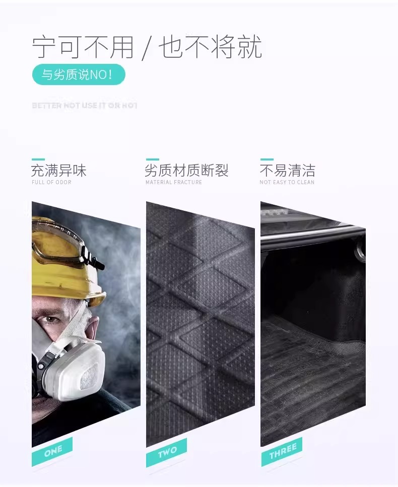 Suitable for Right-Hand Drive Toyota Raize Floor Mats, Tpe Car Interior Carpet, Trunk Mat, Environmentally Friendly Waterproof Trunk Mat, Floor Mat