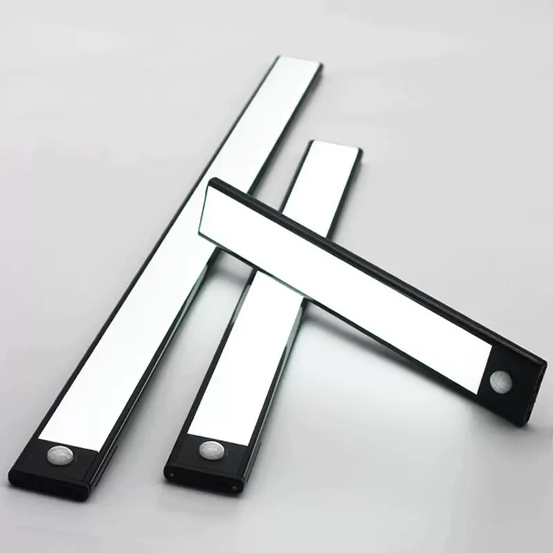 led智能人体感应无线磁吸超薄长条小夜灯充电厨房衣柜酒卧室夜间