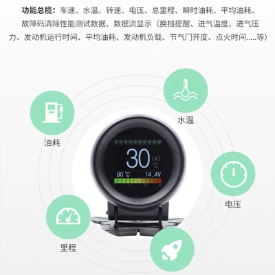 Display Obd Speed Tachometer Turbo: Vehicle HUD
