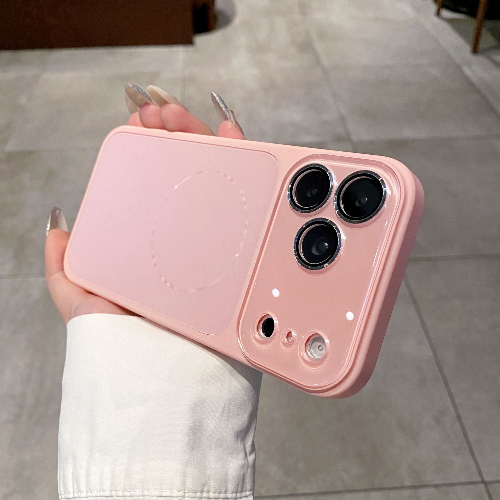 Funda Magnética para iPhone 17 Pro Max y iPhone 16 de PC con Cobertura Completa y Antigolpes image 14