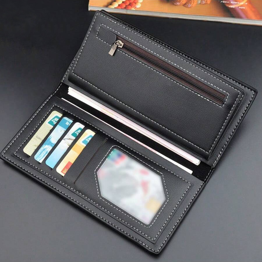 Long thin wallet, capacious classic suit jacket, (Cross-border trading), maxi length